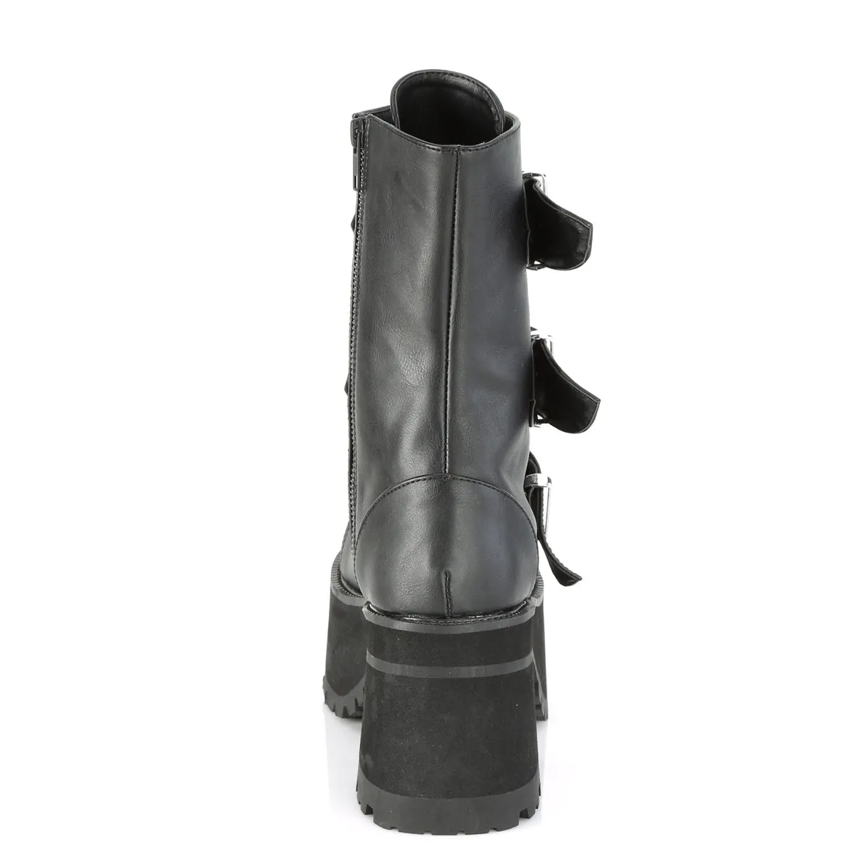 3 Inch Heel RANGER-308 Black Pu