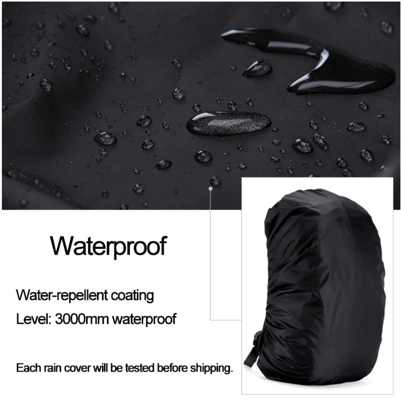 35-85 Litre Backpack Rain Cover