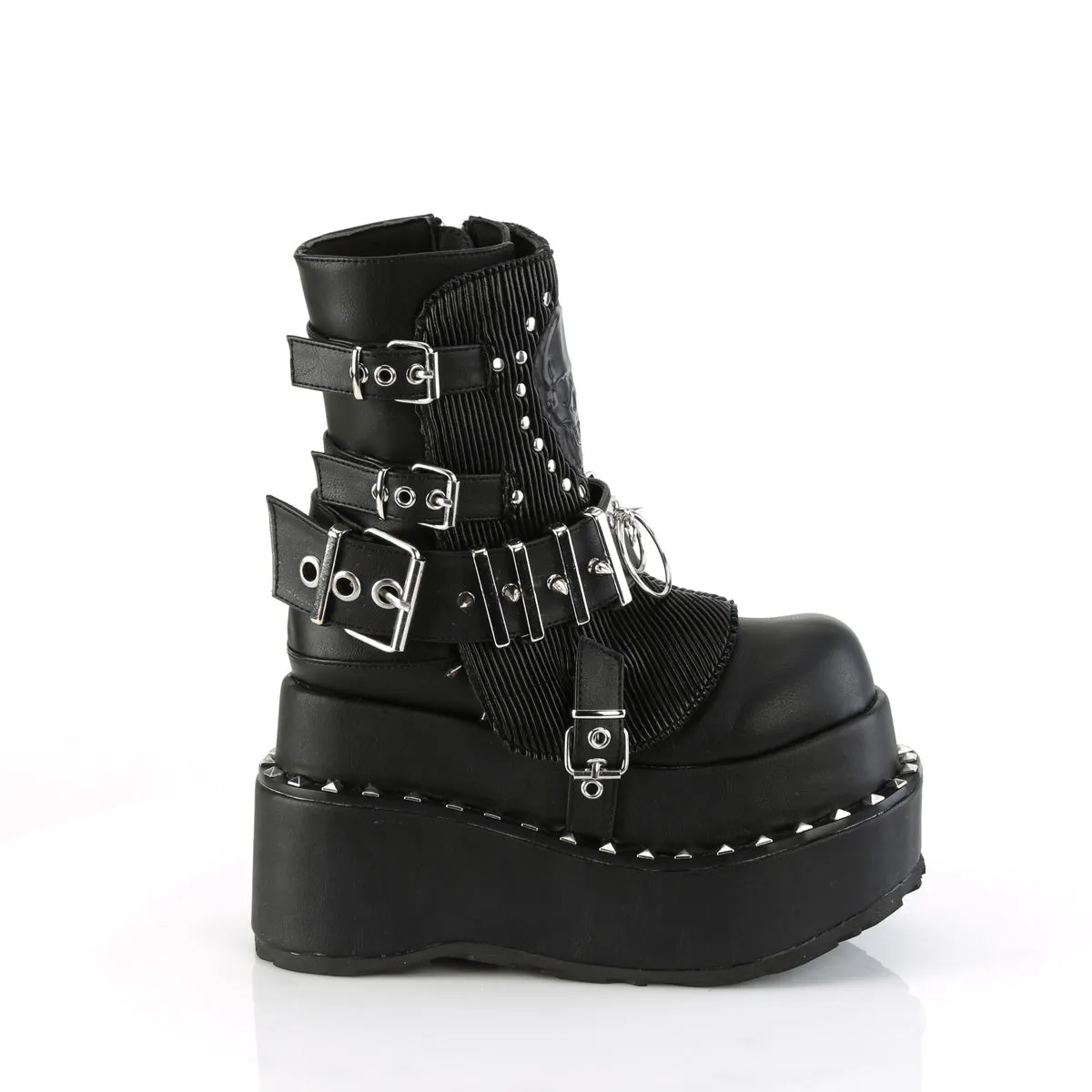 4 Inch Platform BEAR-150 Black Pu