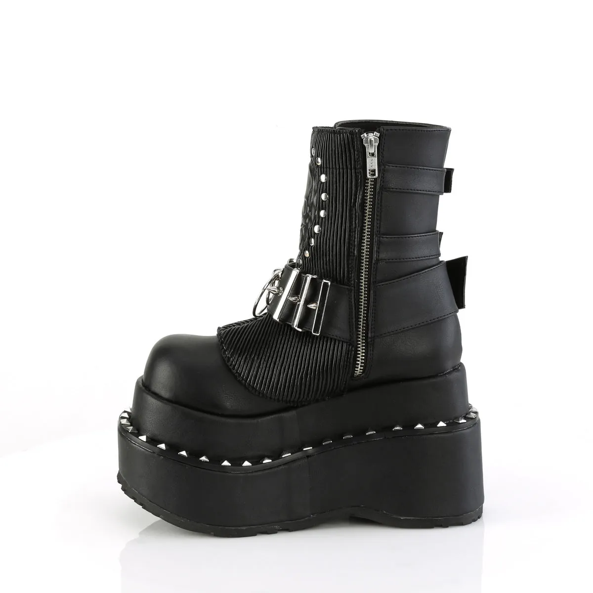 4 Inch Platform BEAR-150 Black Pu