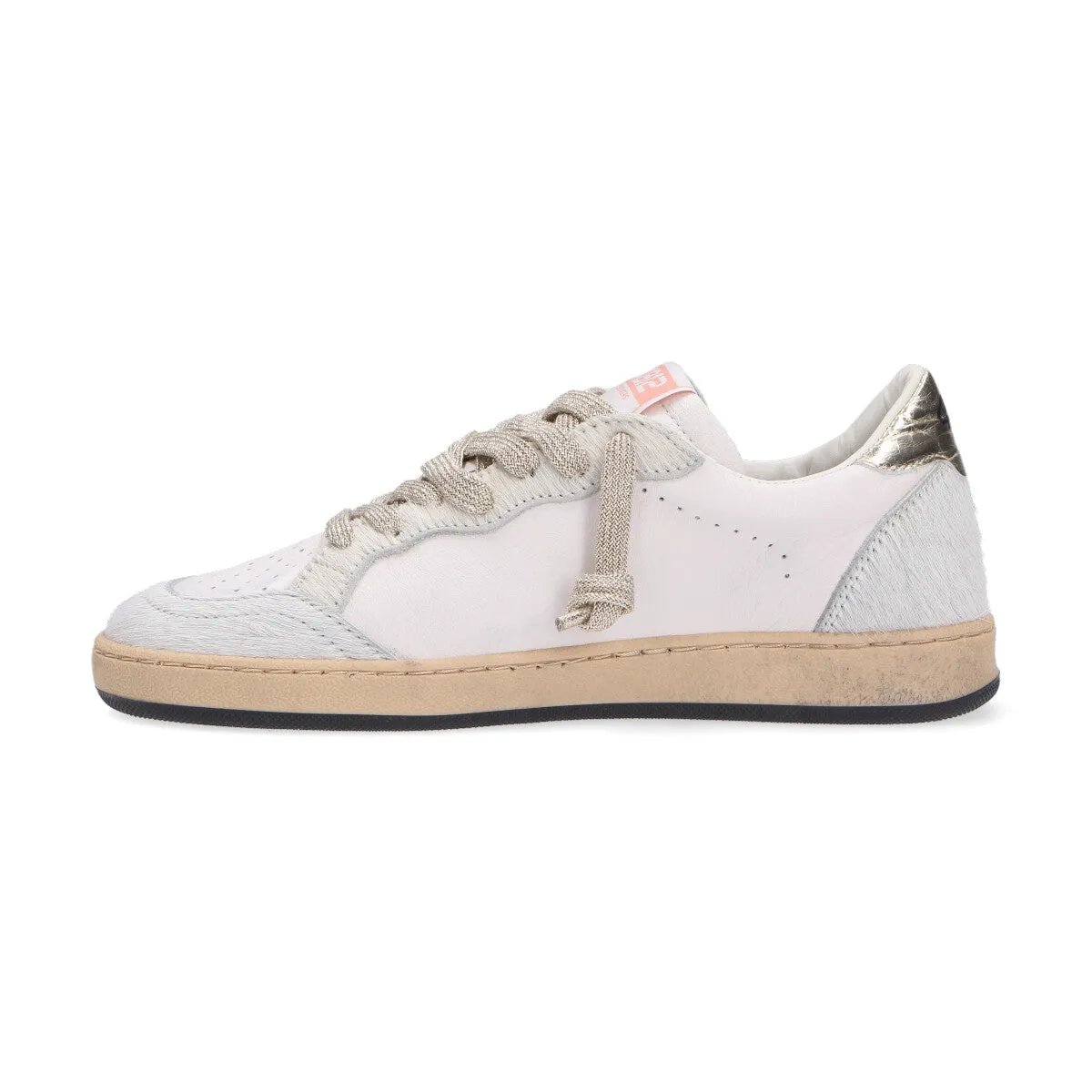 4B12 sneaker Play New bianco rosa