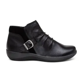 Aetrex Luna Ankle Boot (Women) - Black