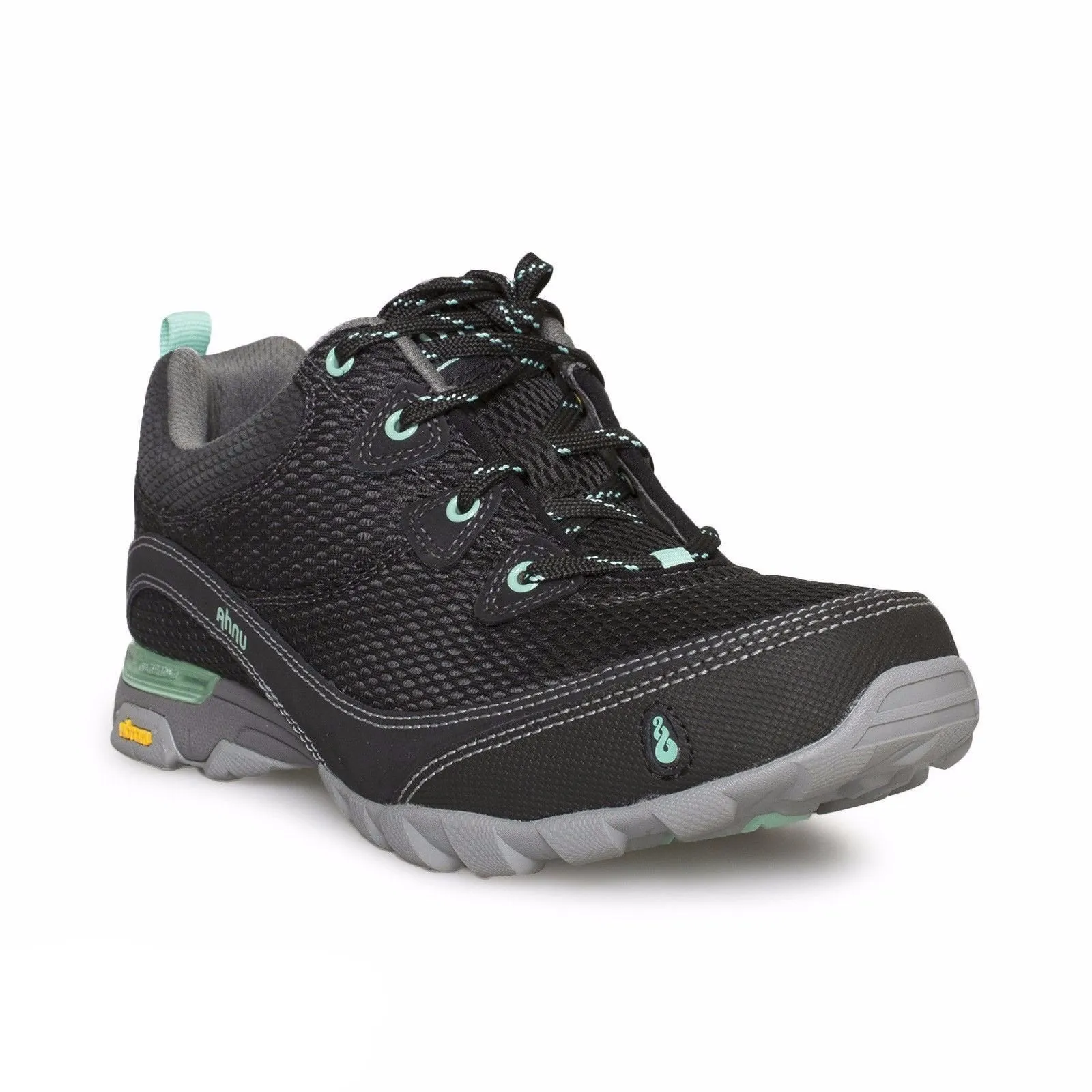 AHNU SUGARPINE AIR MESH NEW BLACK HIKING BOOTS