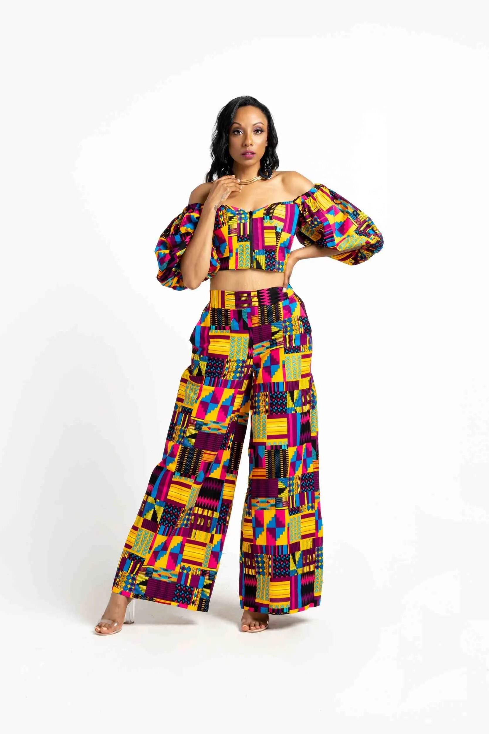 ALISA African Print Women's Pant