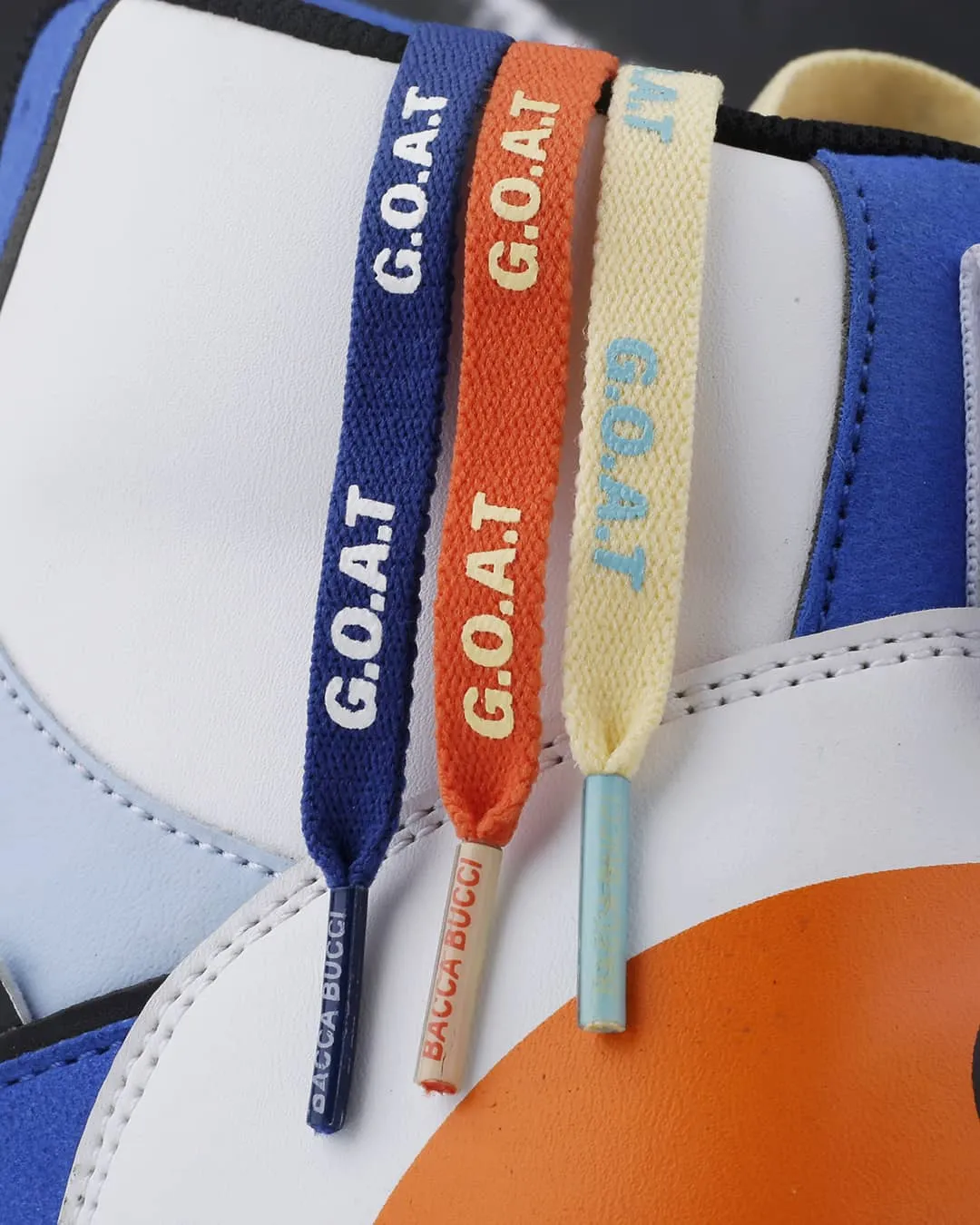 Bacca Bucci "G.O.A.T" Sneaker Laces