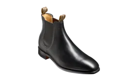 Barker Mansfield Classic Chelsea Boots - Black Calf