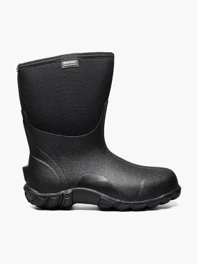 Bogs - Men's Classic Mid Black Winter Boots