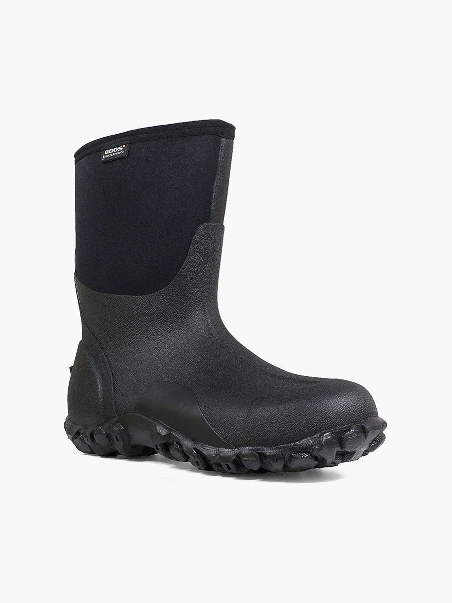 Bogs - Men's Classic Mid Black Winter Boots