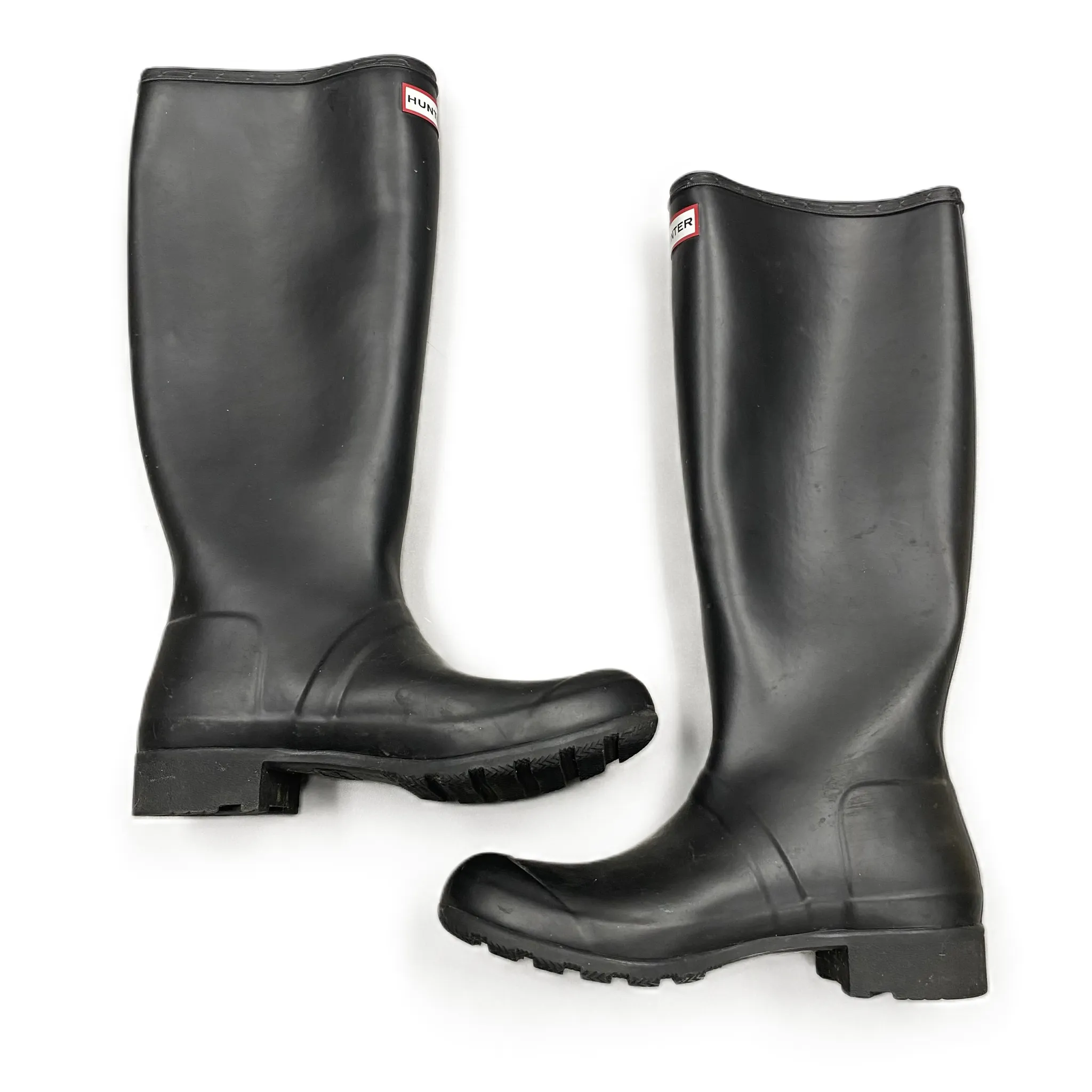 Boots Rain By Hunter In Black, Size: 8