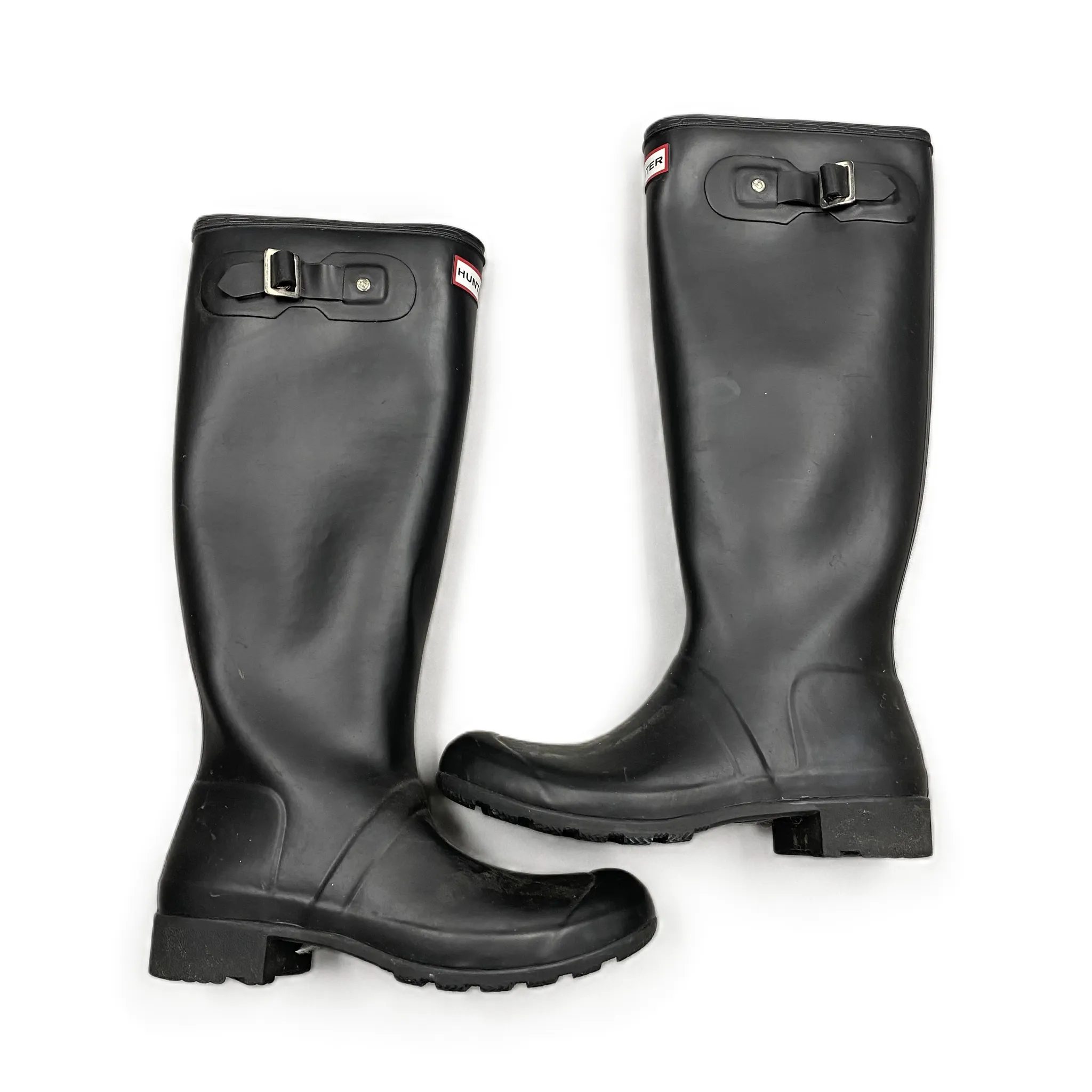 Boots Rain By Hunter In Black, Size: 8