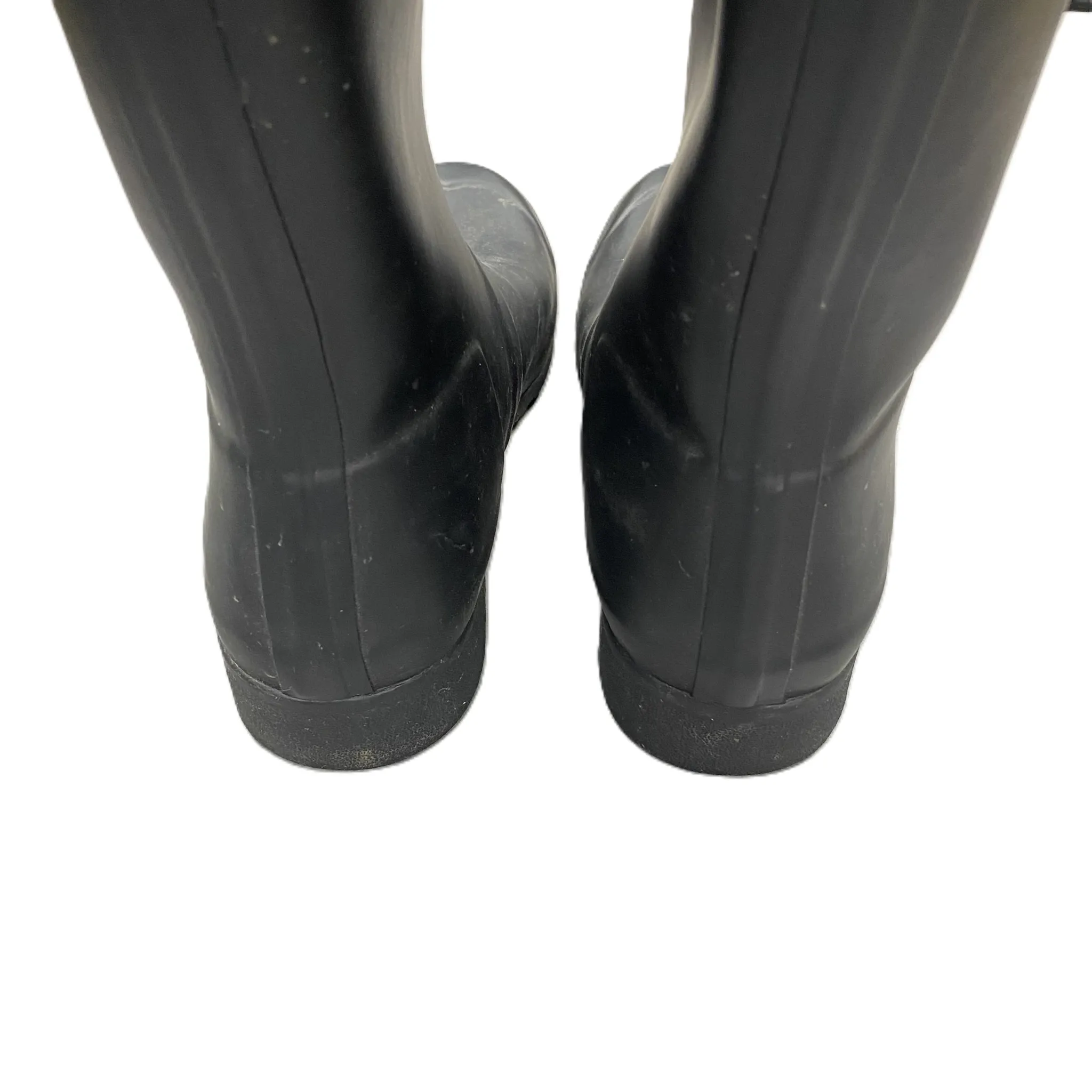 Boots Rain By Hunter In Black, Size: 8