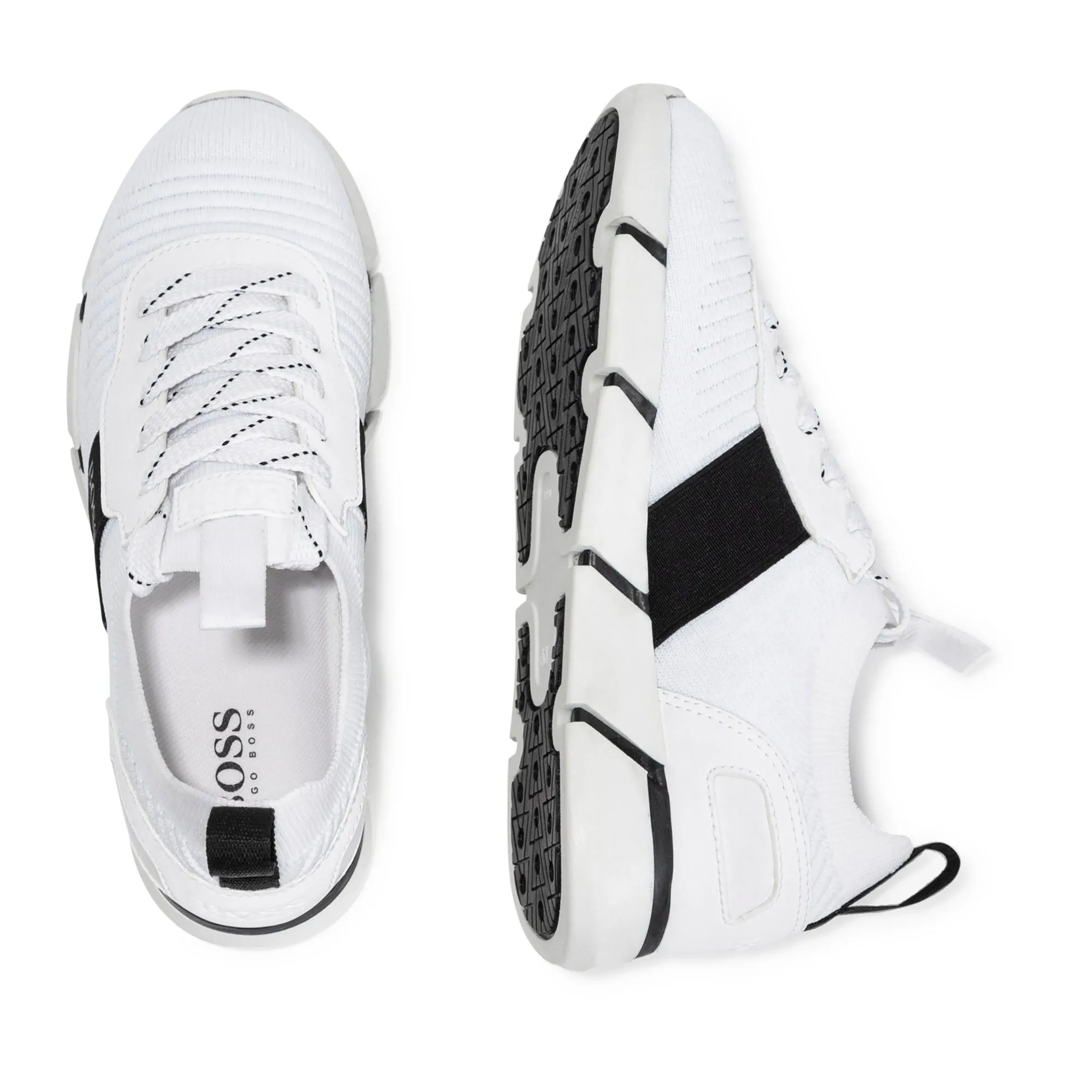 Boss J2965 Kids Sneaker White