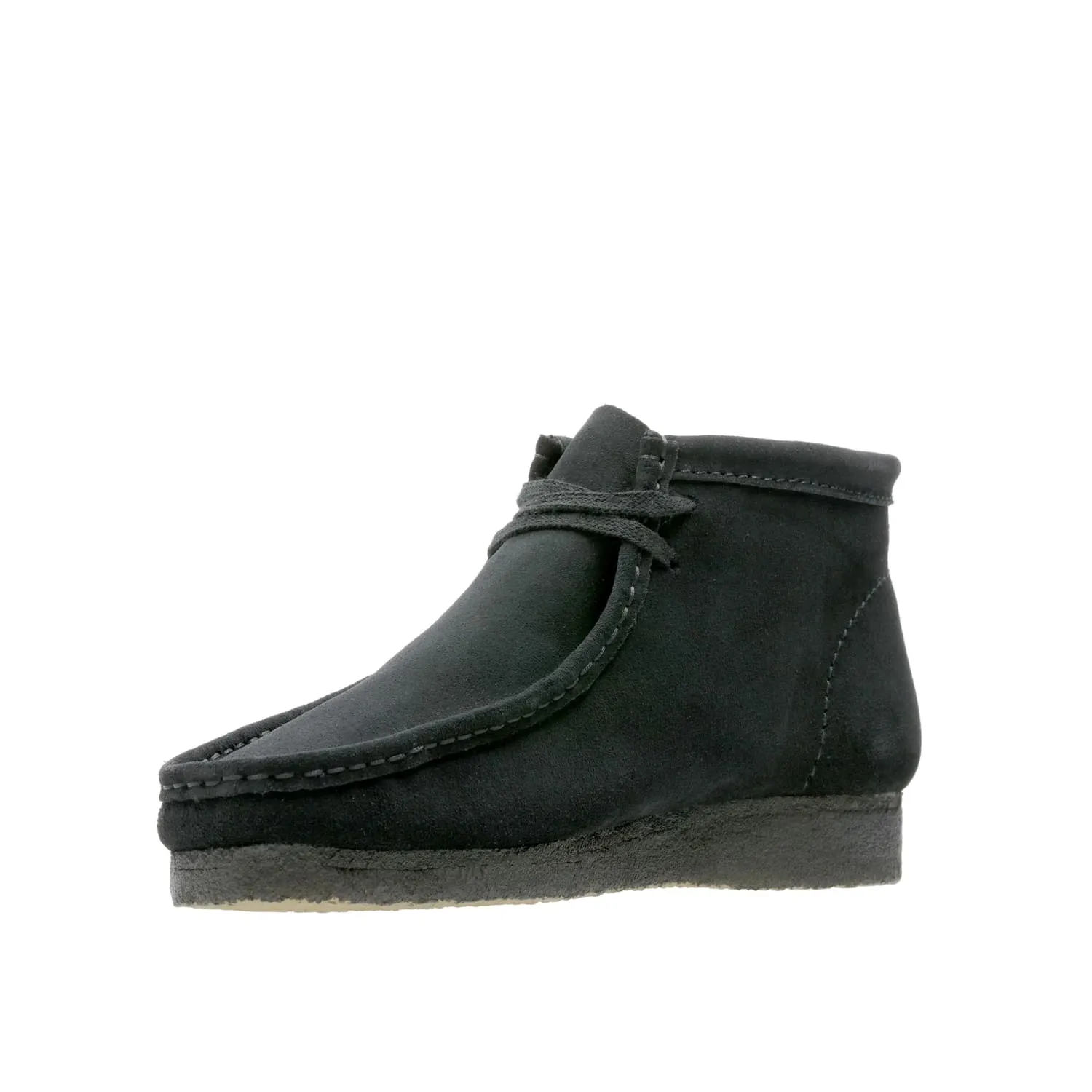 Clarks Originals Wallabee Boot Black Suede