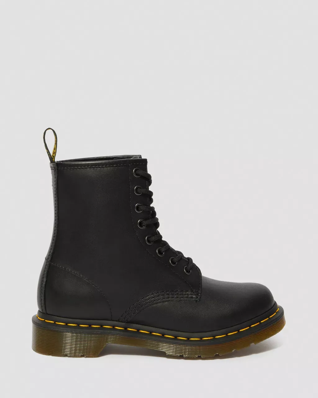 Doc Martens Women's 1460 NAPPA LEATHER LACE UP BOOTS (Black Nappa)