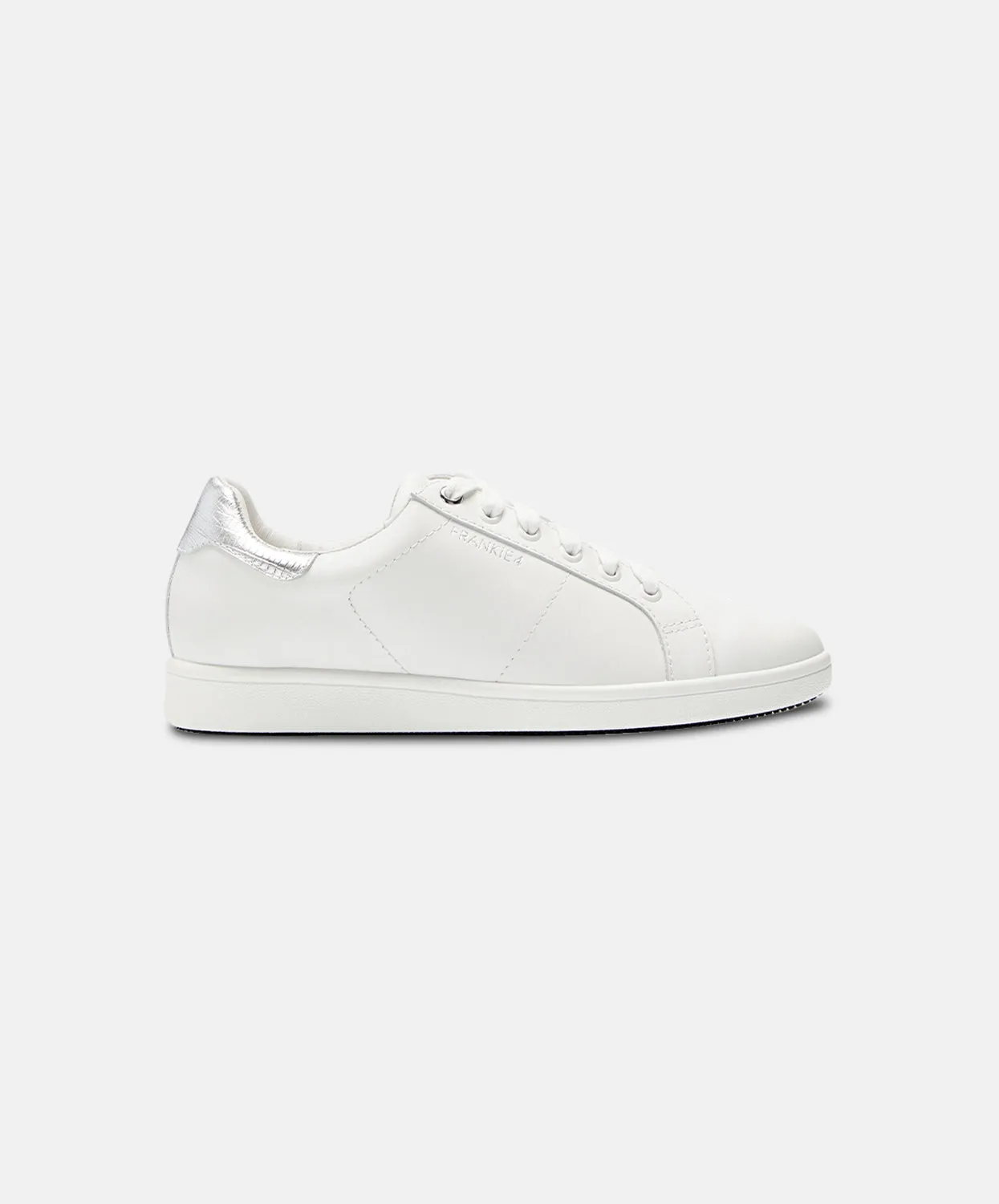 Frankie4 Jackie II White/Silver Lizard Sneakers