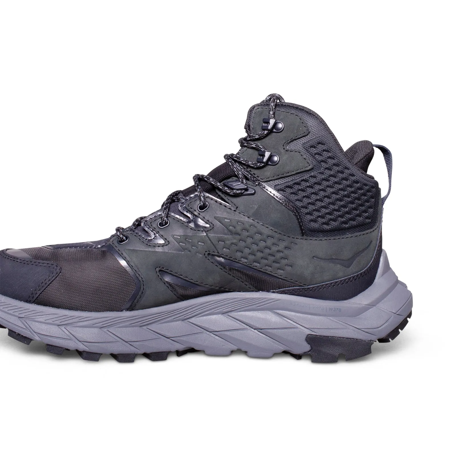 Hoka Anacapa Mid GTX Black Hiking Boots - Women's