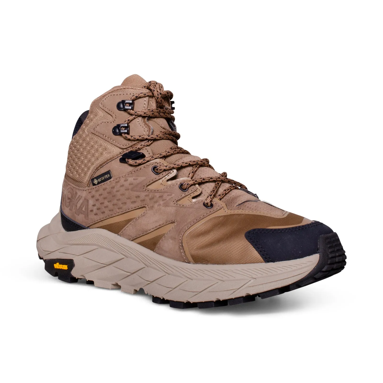 Hoka Anacapa Mid GTX Otter / Black Hiking Boots - Women's