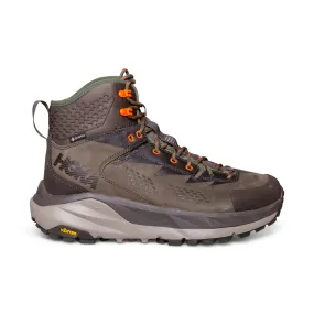 Hoka Kaha GTX Burnt Olive / Grey Hiking Boots - Men's