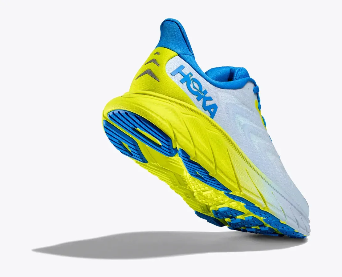 'HOKA' Men's Arahi 6 - Ice Water / Evening Primrose