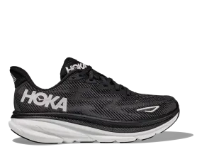 'Hoka' Men's Clifton 9 - Black / White