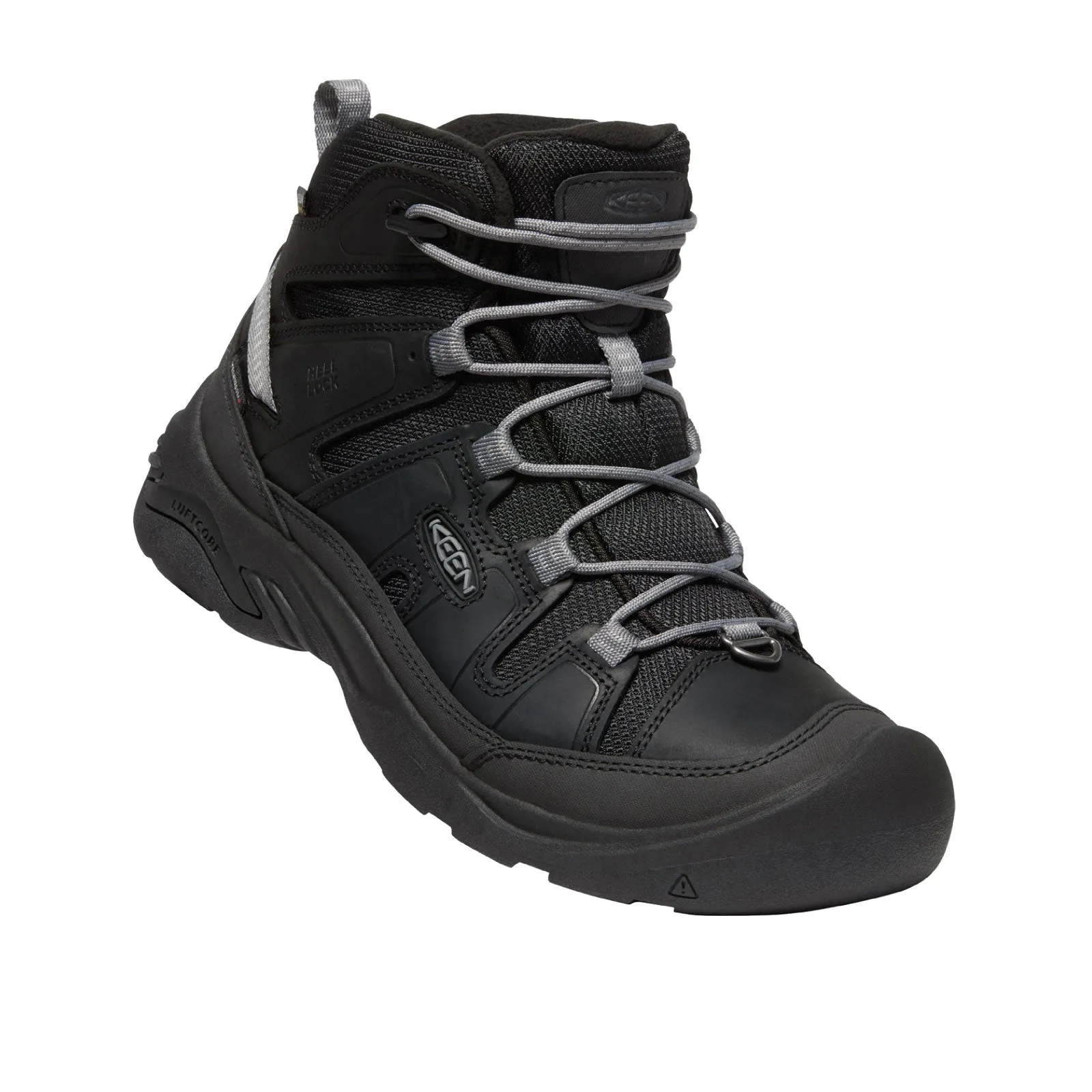 Keen Circadia Mid Polar Boot (Men) - Black/Steel Grey