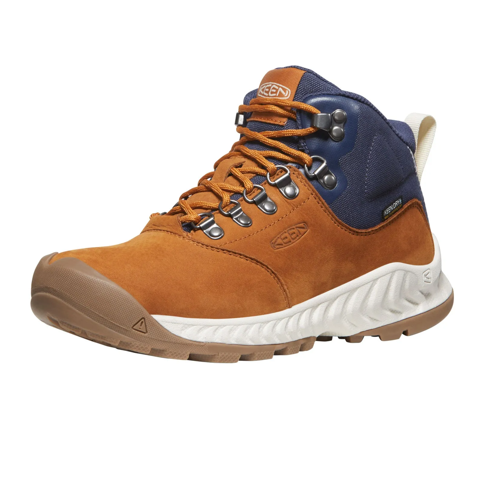 Keen NXIS Explorer Mid Waterproof Hiking Boot (Women) - Maple/Birch