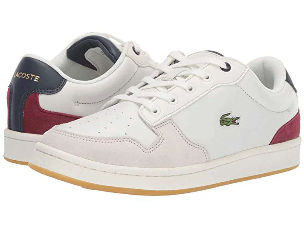 LACOSTE Masters Cup 319 2 SMA Men | Off White/Navy/ Dark Red (7-38SMA0037OND)