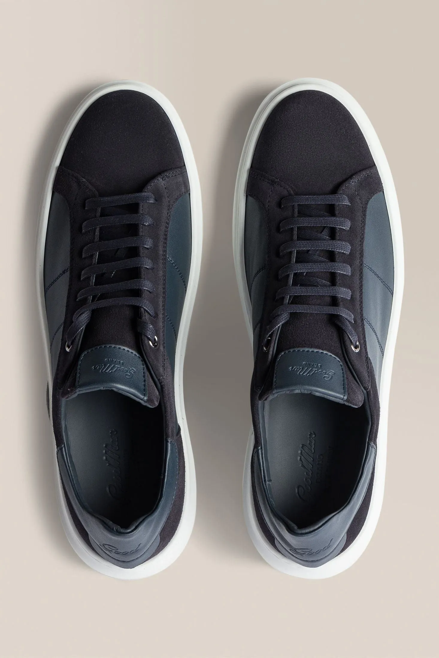 Legend London Ace Sneaker | Suede & Leather