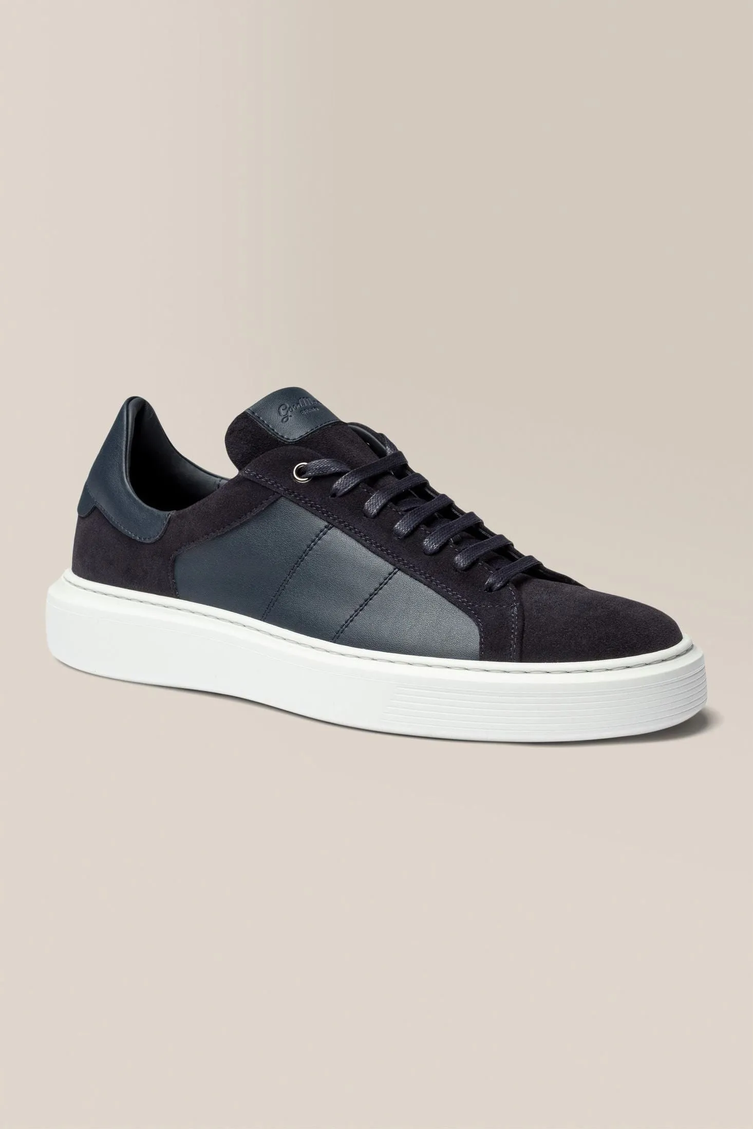 Legend London Ace Sneaker | Suede & Leather