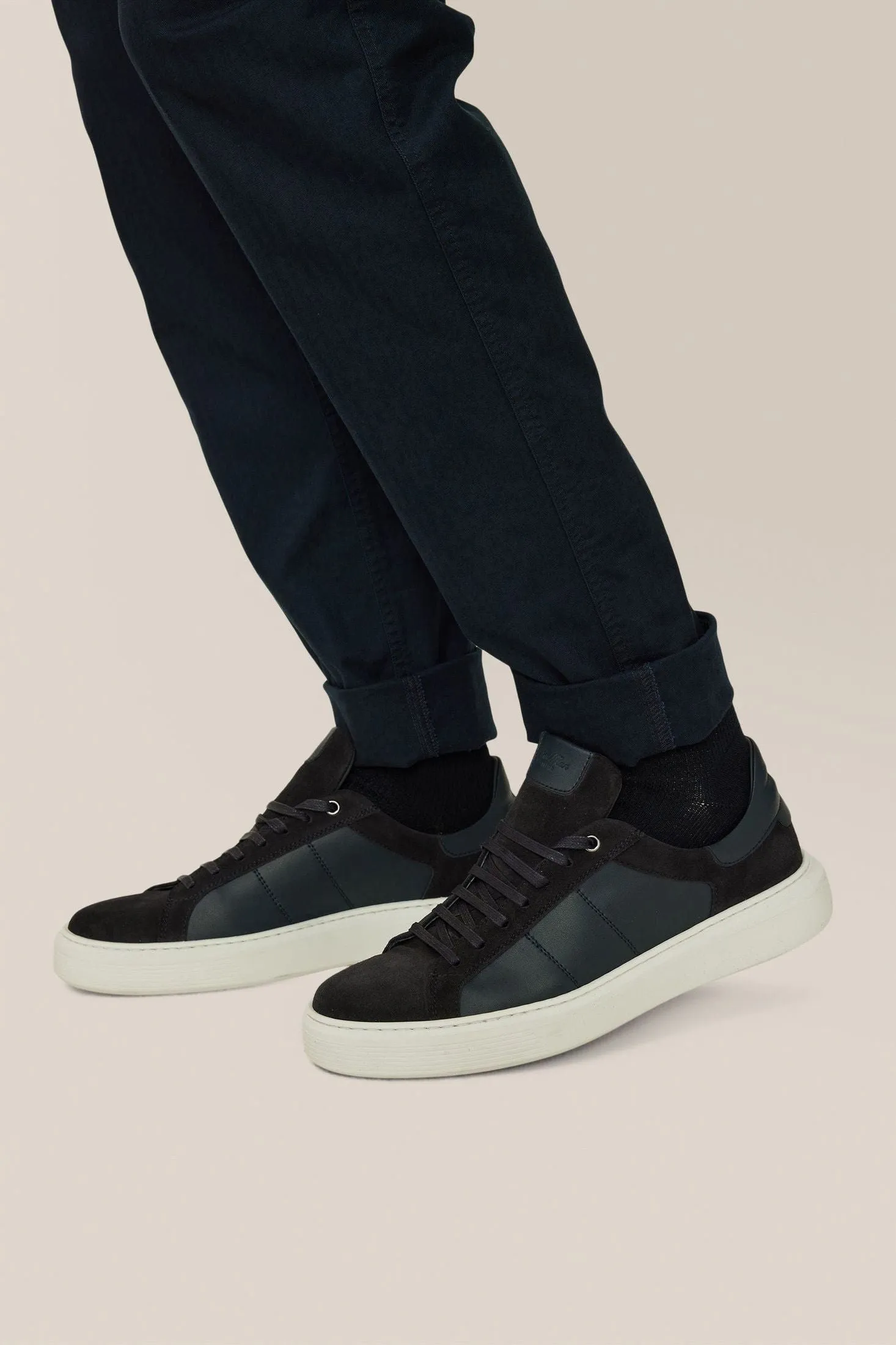 Legend London Ace Sneaker | Suede & Leather