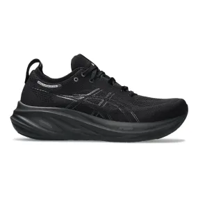 Men's Asics GEL-Nimbus 26, Black/Black, 13 D Medium