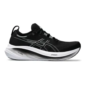 Men's Asics GEL-Nimbus 26, Black/Graphite Grey, 9.5 2E Wide