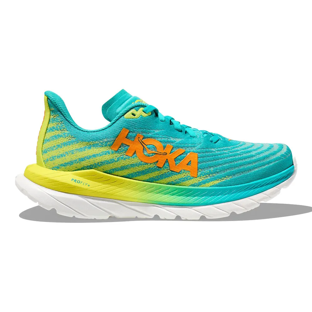 Men's Hoka One One Mach 5, Ceramic/Evening Primrose, 8 D Medium