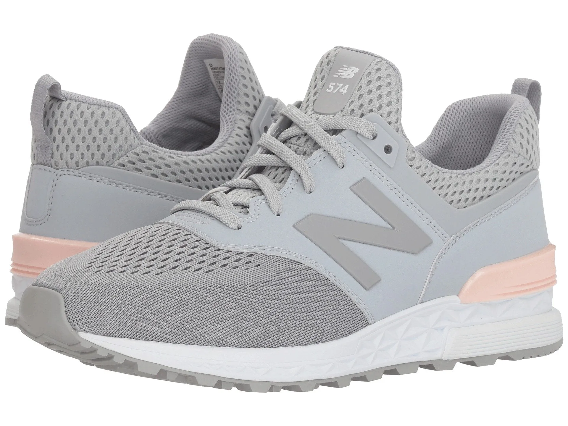 NEW BALANCE 574 Sport Men | Silver Mink / Sunrise Glo (MS574TMG)