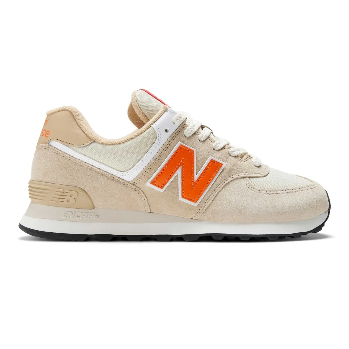 New Balance Men's U574HBO Bone/Orange