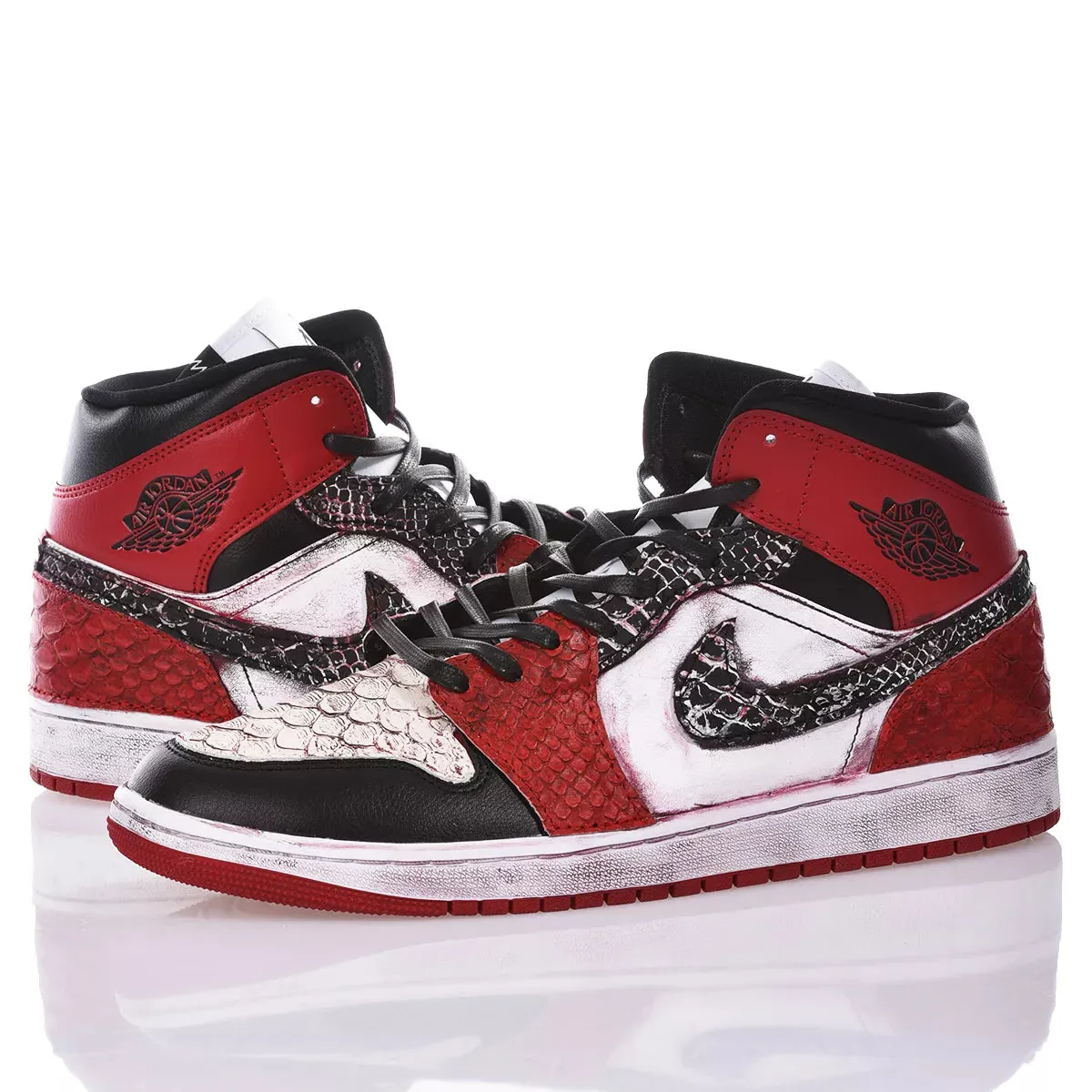 Nike Air Jordan 1 Mid Samurai (Custom Sneaker)