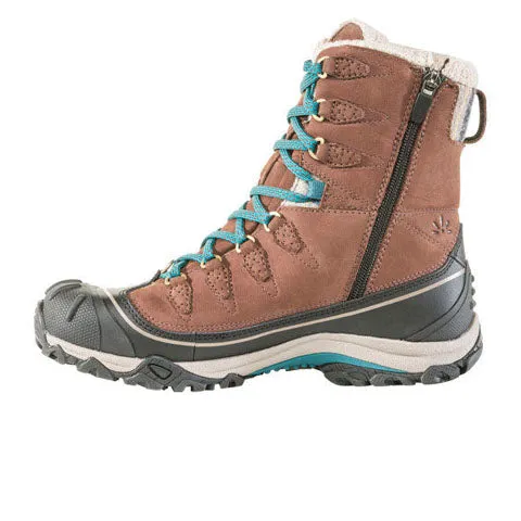 Oboz Sapphire 8" Insulated B-DRY Winter Hiking Boot (Women) - Chestnut