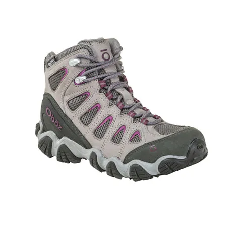 Oboz Sawtooth II Mid B-DRY Hiking Boot (Women) - Pewter/Violet