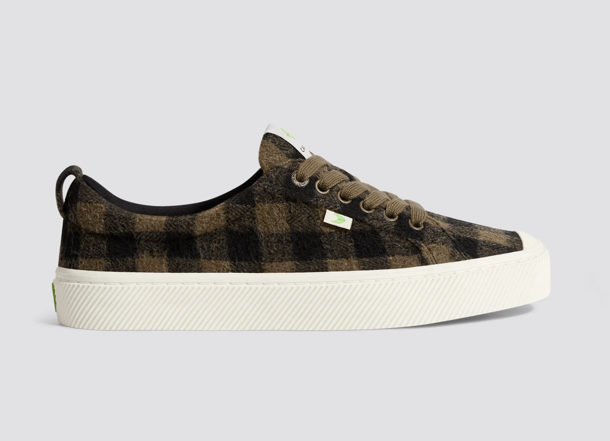 OCA Low Brown Plaid Sneaker Men