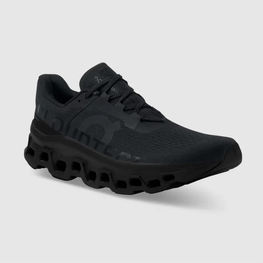 On Cloudmonster Shoe (Men's) All Black (CLEARANCE)