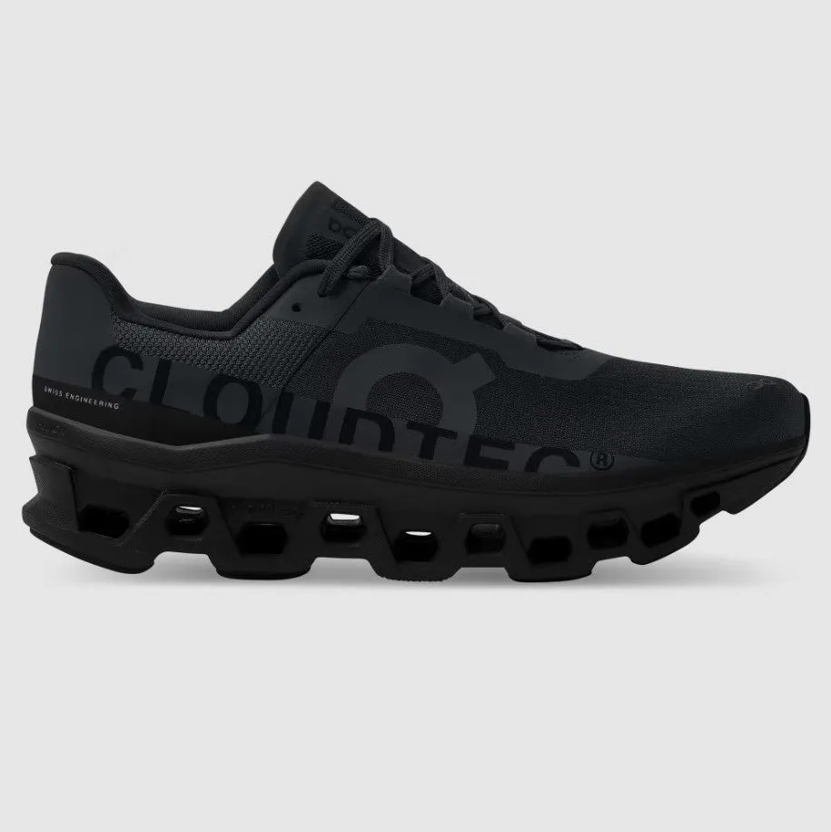 On Cloudmonster Shoe (Men's) All Black (CLEARANCE)