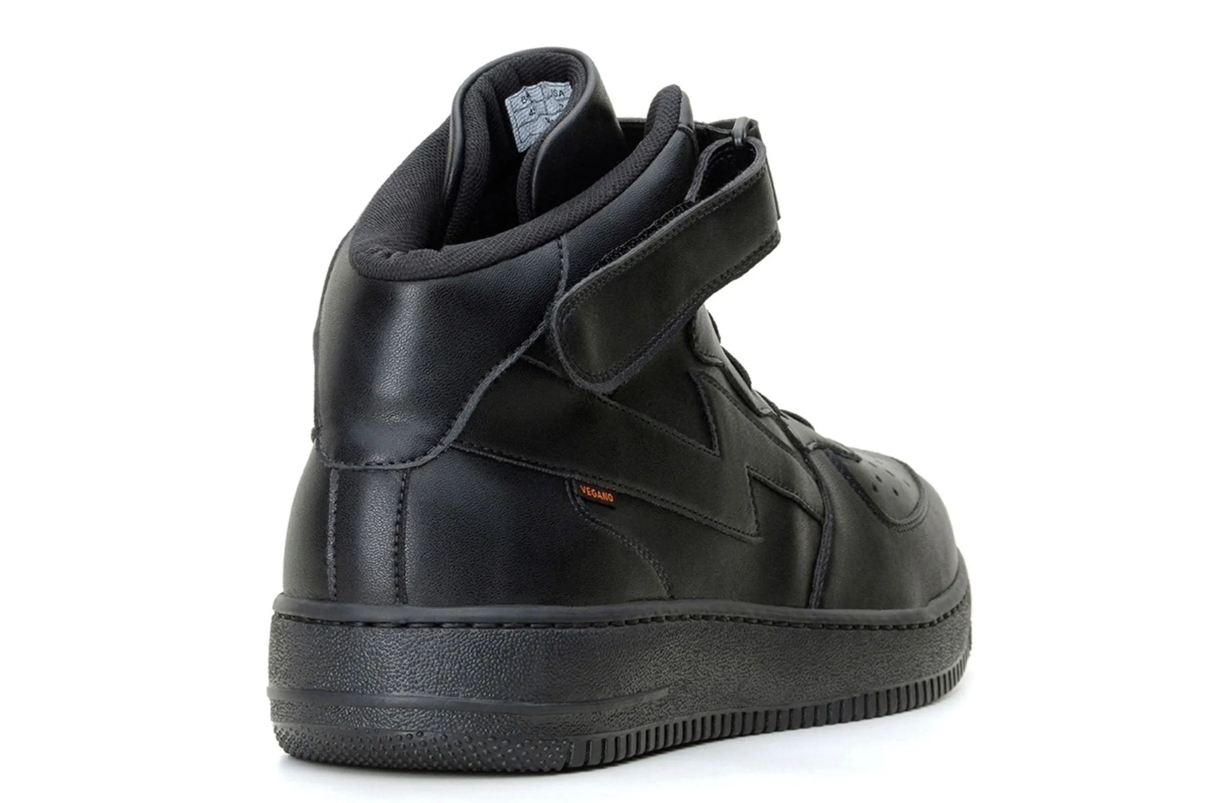 'Paramount' vegan high-top sneaker by King55 - black