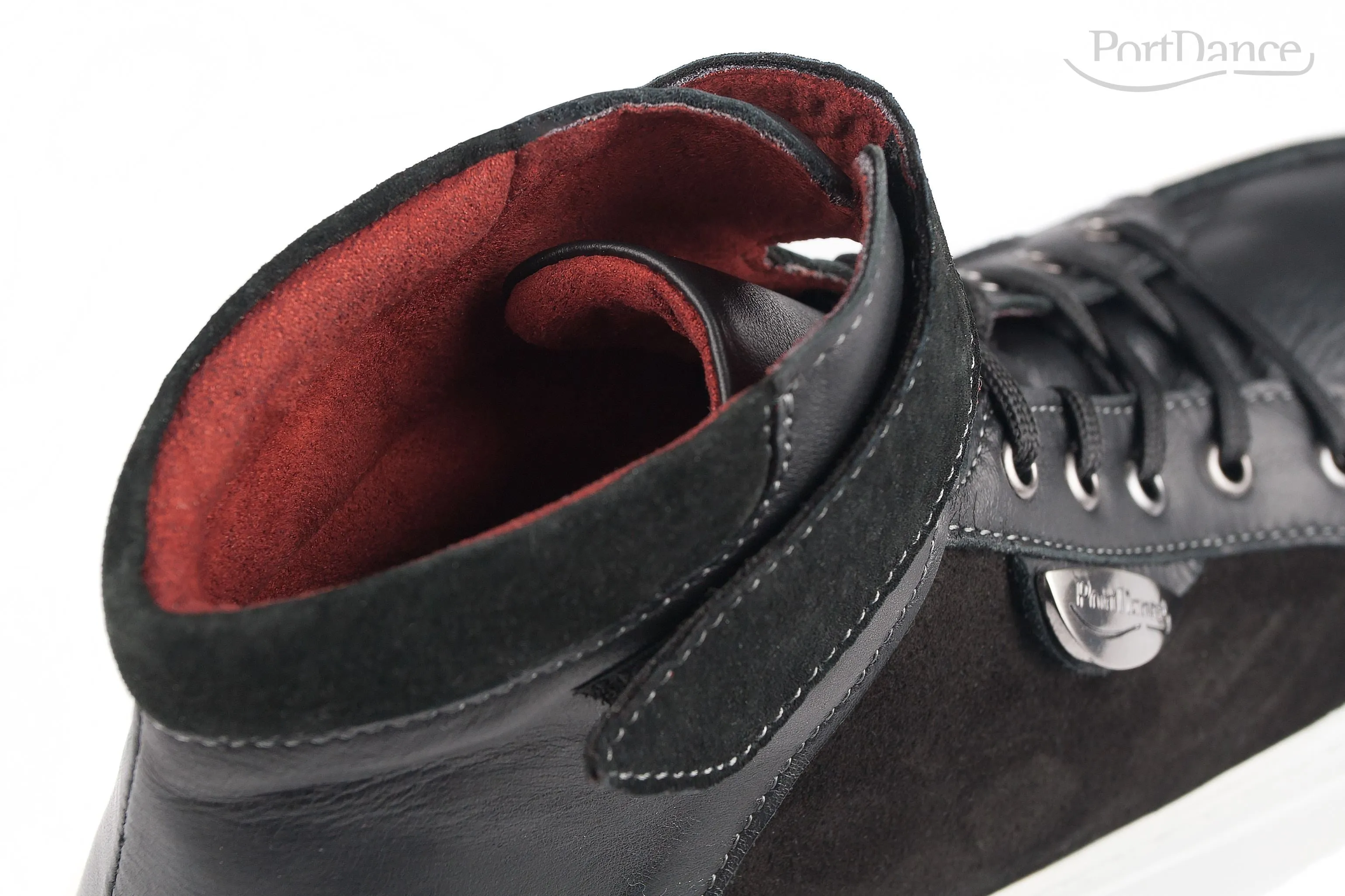 PortDance PDHH 002 Black Leather Sneaker