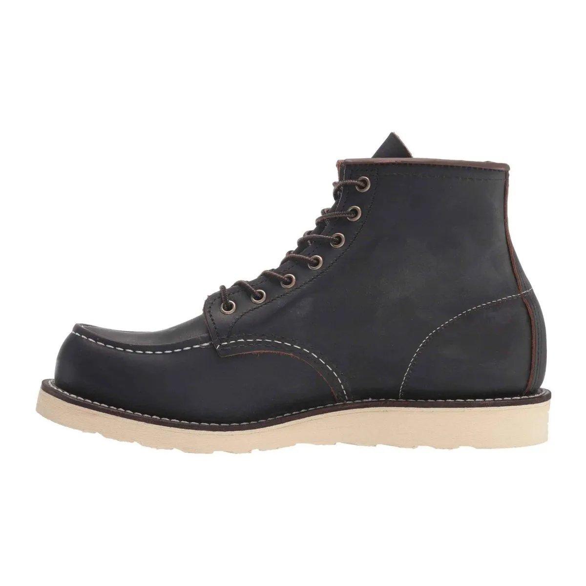 Red Wing Men's 6-Inch Classic Moc 8849 Black Prairie Leather