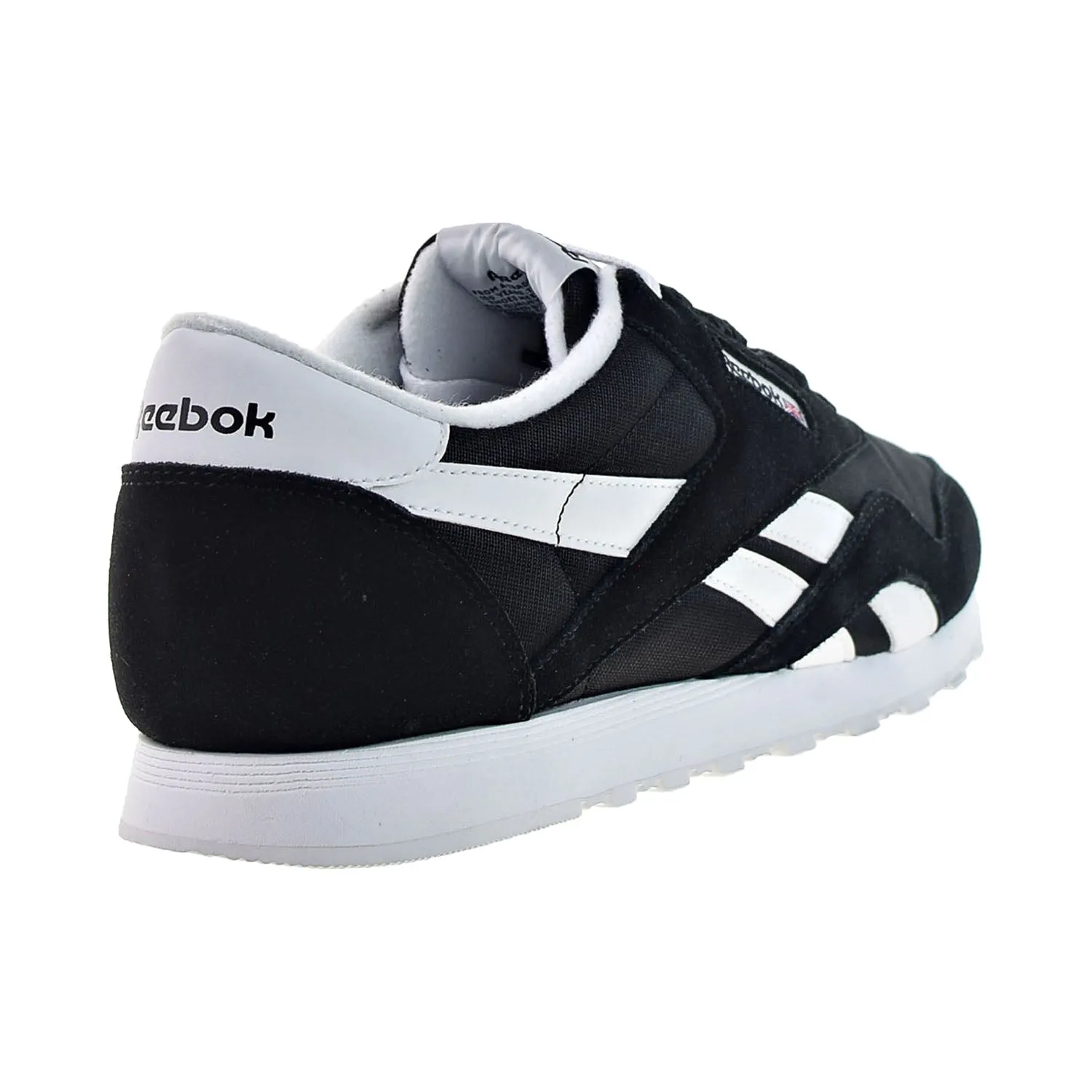 Reebok Classic Nylon Women's Shoes Black-White