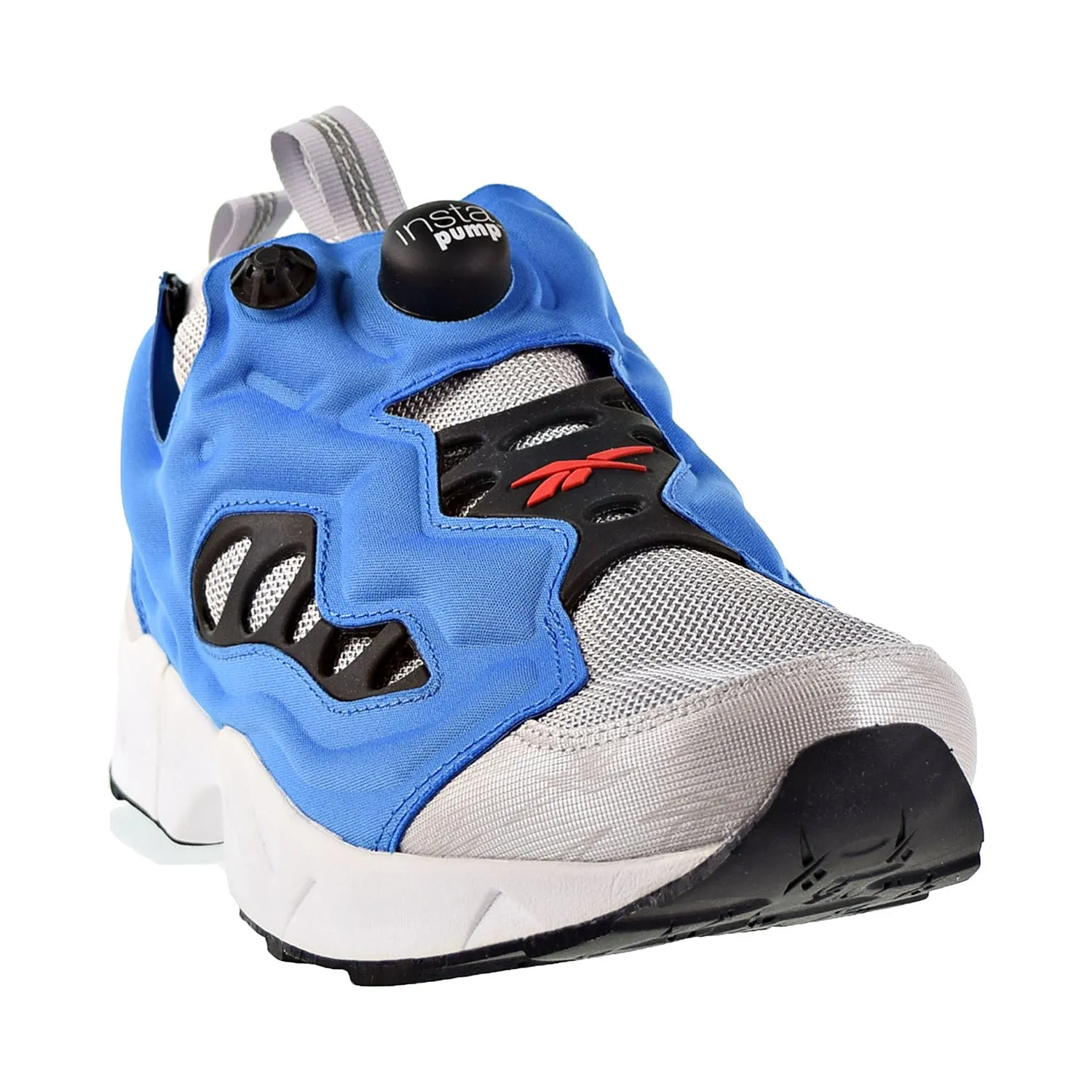 Reebok Instapump Fury Road Mens Shoes Steel/Echo Blue/Red Rush