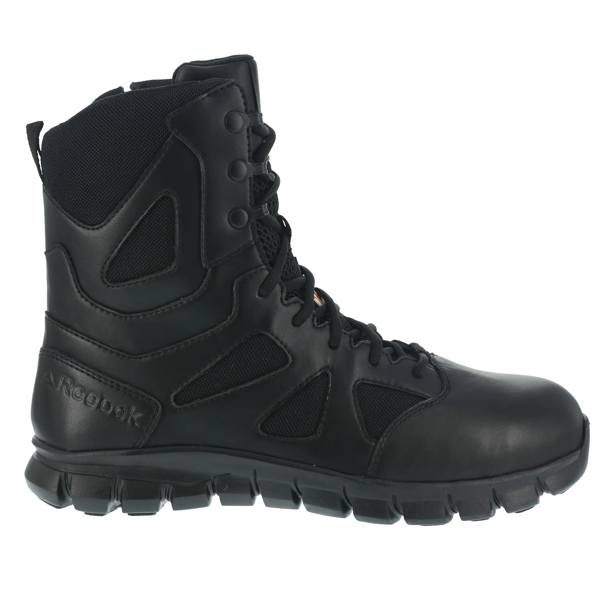 Reebok Sublite Cushion Tactical SZ Men's 8 Composite Toe Safety Boot - Black IB8800