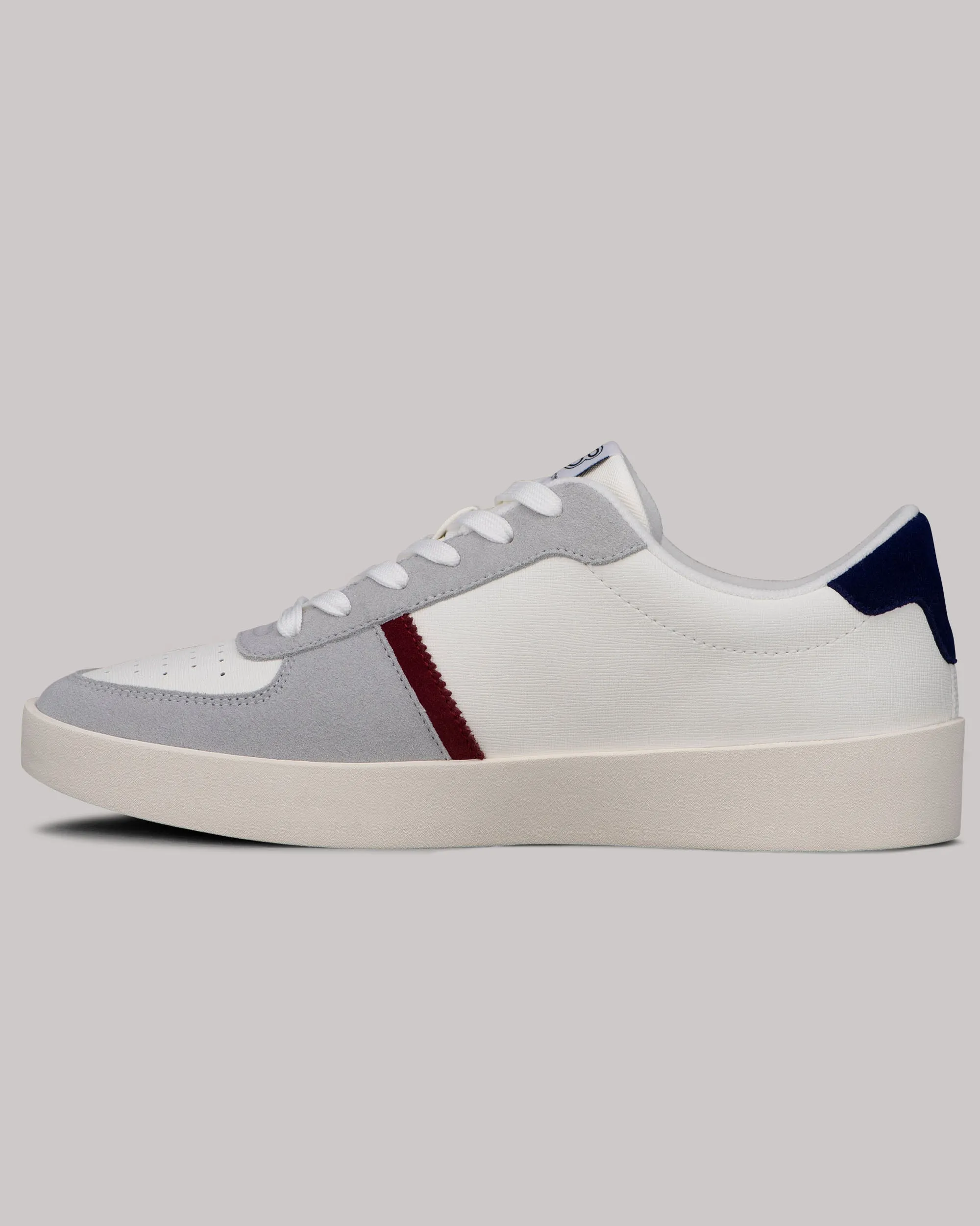 Richmond Sneaker - White British Navy