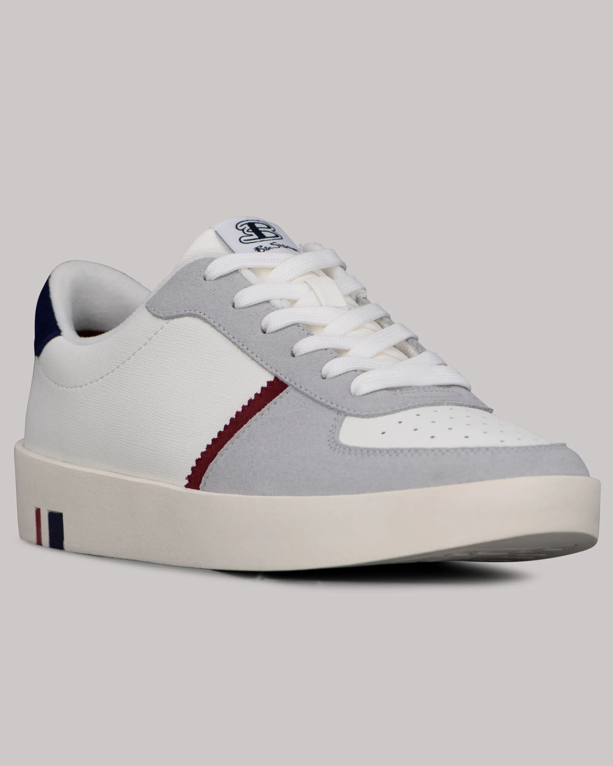 Richmond Sneaker - White British Navy