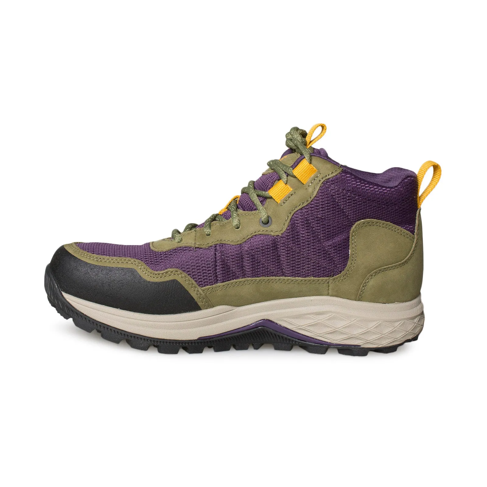 Teva Ridgeview Mid Olive Branch Purple Pennant Boots - Women's